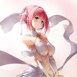 This is a pixiv picture whose title is 儀装束ユイちゃん.