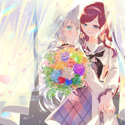 This is a pixiv picture whose title is いままでありがとう.