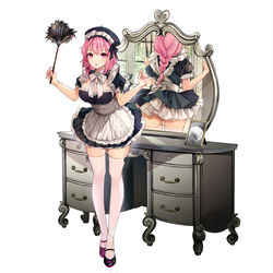 This is a pixiv picture whose title is メイド服のアイラちゃん.
