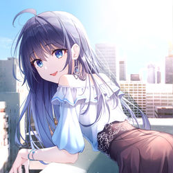 This is a pixiv picture whose title is Break Time.