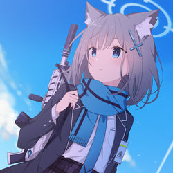 This is a pixiv picture whose title is シロコ.