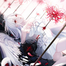This is a pixiv picture whose title is 天使.