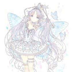 This is a pixiv picture whose title is Glass fairy.