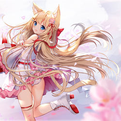 This is a pixiv picture whose title is 依赖主：啾啾猫猫awsl.