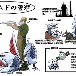 This is a pixiv picture whose title is エアームドの管理.