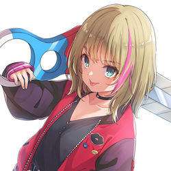 This is a pixiv picture whose title is 川井リカさん.