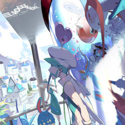 This is a pixiv picture whose title is ORAS ジムリーダー.