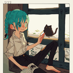 This is a pixiv picture whose title is おともだち.