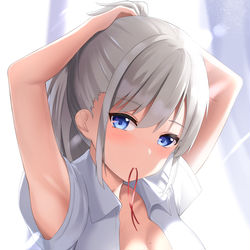 This is a pixiv picture whose title is 早朝の教室.
