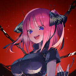 This is a pixiv picture whose title is 女王様な二乃.