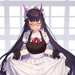 This is a pixiv picture whose title is Meid.