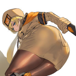 This is a pixiv picture whose title is GGSTミリア練習.
