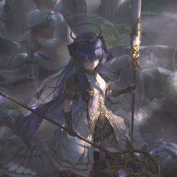This is a pixiv picture whose title is Mostima.