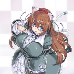 This is a pixiv picture whose title is のらきゃっとコスYUA(YUAきゃっと)ちゃんまとめ.