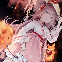 This is a pixiv picture whose title is CM.