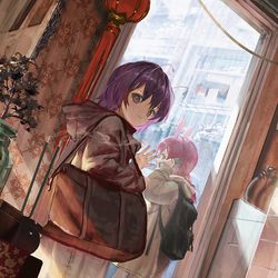 This is a pixiv picture whose title is ばいばい.