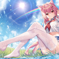 This is a pixiv picture whose title is ❤.