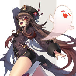 This is a pixiv picture whose title is 胡桃.
