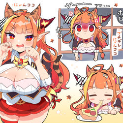 This is a pixiv picture whose title is にゃんココ.