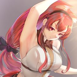 This is a pixiv picture whose title is エリス(猫).