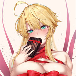 This is a pixiv picture whose title is バレンタイン獅子上.