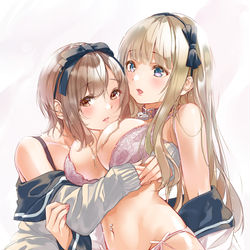 This is a pixiv picture whose title is 彼女を束縛したい2.