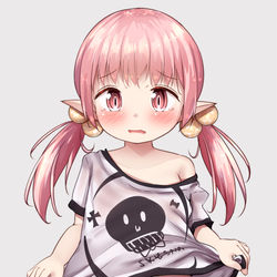This is a pixiv picture whose title is ロリサキュバスちゃん.