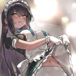 This is a pixiv picture whose title is ブルアカ 角楯カリン.