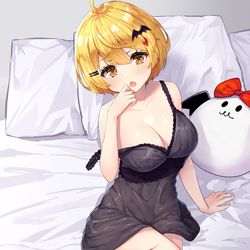 This is a pixiv picture whose title is 恥じらい天才バンパイアさん.