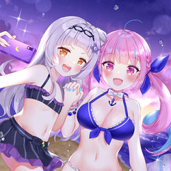 This is a pixiv picture whose title is あくシオの夏✨.