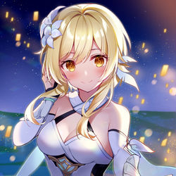 This is a pixiv picture whose title is 一緒に見に行かない？.