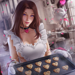 This is a pixiv picture whose title is Valentine's Avalon.