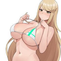This is a pixiv picture whose title is mythra.
