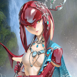This is a pixiv picture whose title is Mipha.