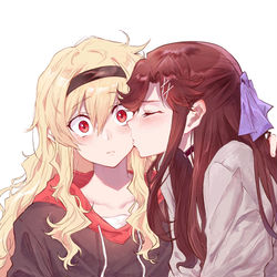 This is a pixiv picture whose title is 【クロ真矢abo . クA真O  】.