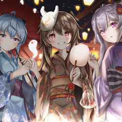 This is a pixiv picture whose title is [原神] 감우♥호두♥각청  - 별작가.