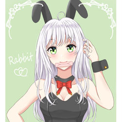 This is a pixiv picture whose title is 𝓑𝓾𝓷𝓷𝔂 𝓰𝓲𝓻𝓵.