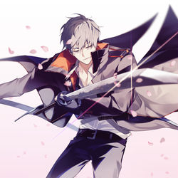 This is a pixiv picture whose title is 春一番.