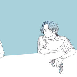 This is a pixiv picture whose title is 理由.