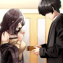 This is a pixiv picture whose title is 「うちん喜び、伝わっとる…？」.