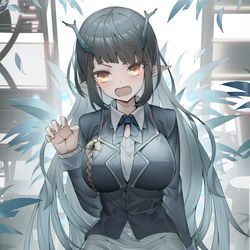 This is a pixiv picture whose title is 二次元浓度极高！.