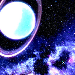 This is a pixiv picture whose title is 天王星.