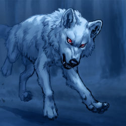 This is a pixiv picture whose title is 犬とか狼とか.