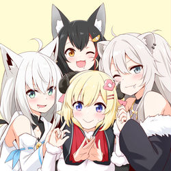 This is a pixiv picture whose title is 皆のわため姫.