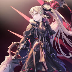 This is a pixiv picture whose title is 【リクエスト】キャスターアルトリア・オルタ.