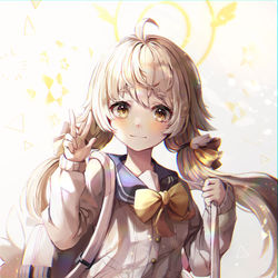 This is a pixiv picture whose title is ヒフミちゃん💛.
