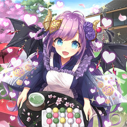 This is a pixiv picture whose title is Z/X「茶屋の看板娘 アグリィ」.