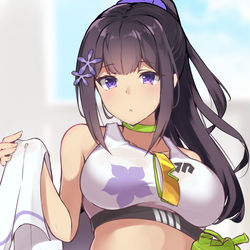 This is a pixiv picture whose title is スミレちゃん.