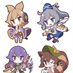 This is a pixiv picture whose title is ゆるっととうほうEX1.（東方心綺楼②）.