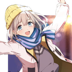 This is a pixiv picture whose title is あさひかわいい.